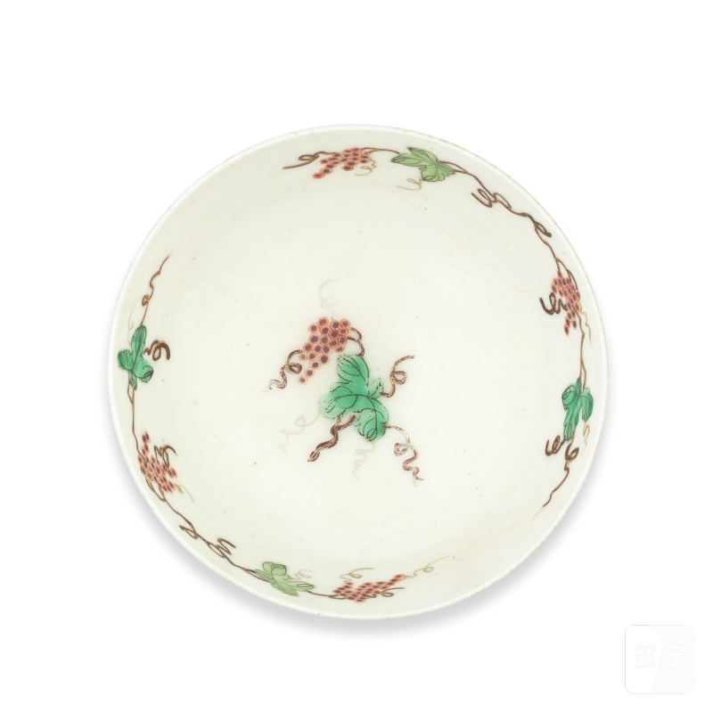 A rare Bow bowl, circa 1752 - 图6